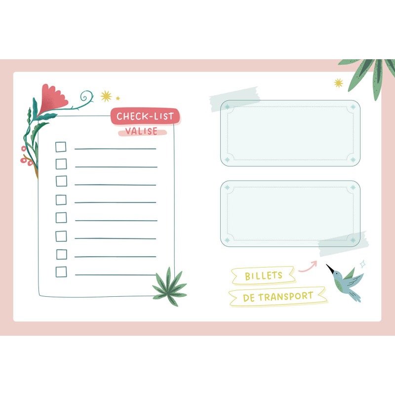 Journal Intime - Mon Carnet Secret des Vacances