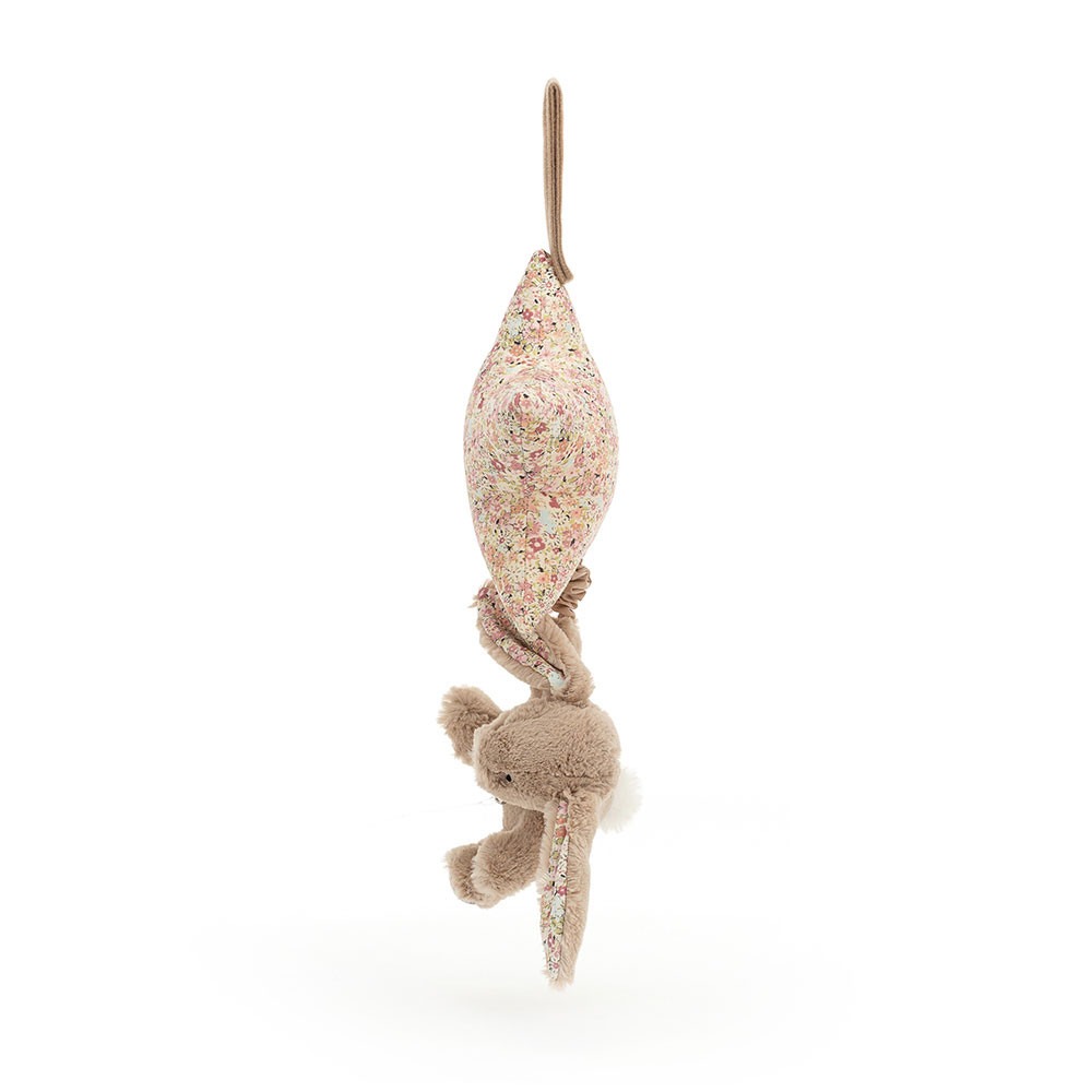 Peluche Jellycat Musicale lapin beige Liberty - Blossom Bea Beige Bunny Musical Pull 30cmBAMS4BLBN(60)