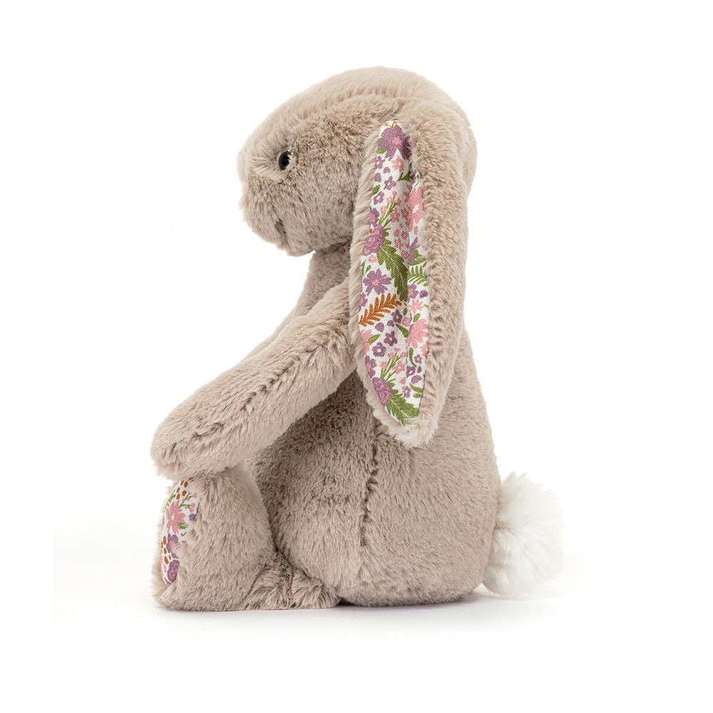 Peluche Jellycat Lapin Beige Liberty Pétale - Blossom Beige Bunny Petal - Small BPS6BM 18cm(80)