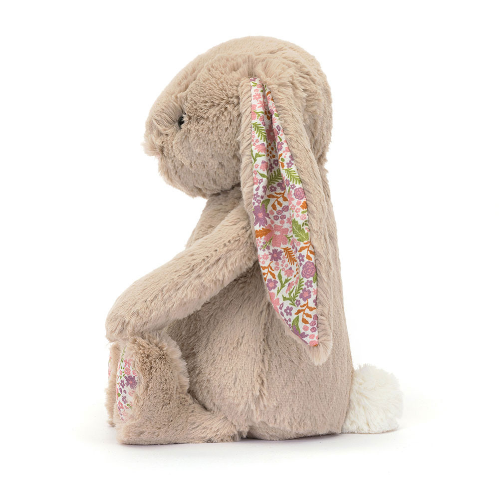 Peluche Jellycat Lapin Beige Liberty Pétale - Blossom Beige Bunny Petal - Medium BPS3BM 31cm