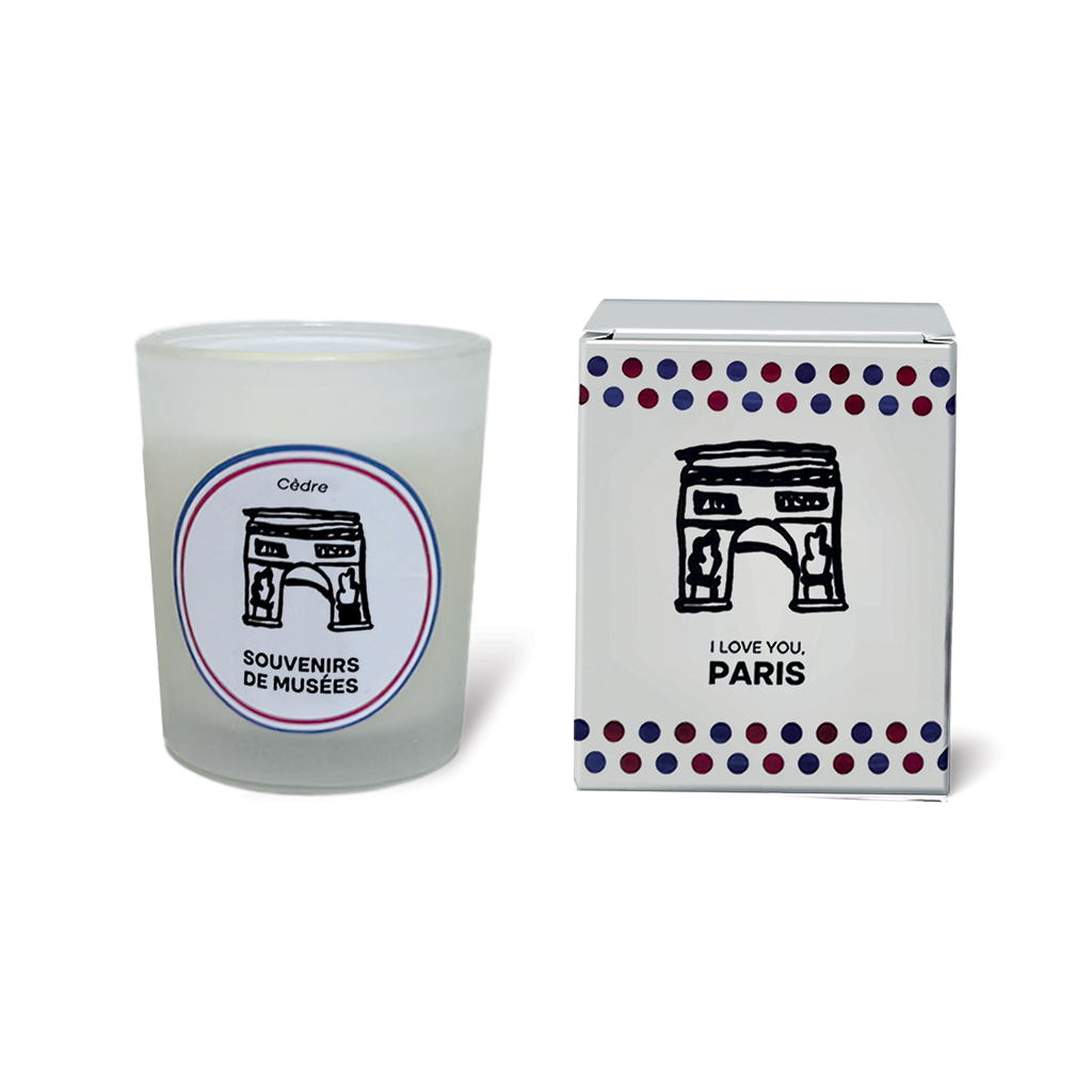 Coffret de 5 bougies parfumées Paris Je taime