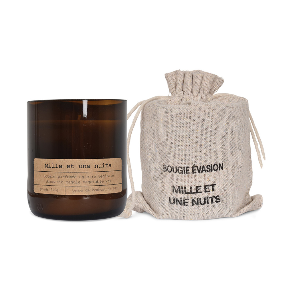 Bougie apothicaire relaxante au Mille et Une Nuits