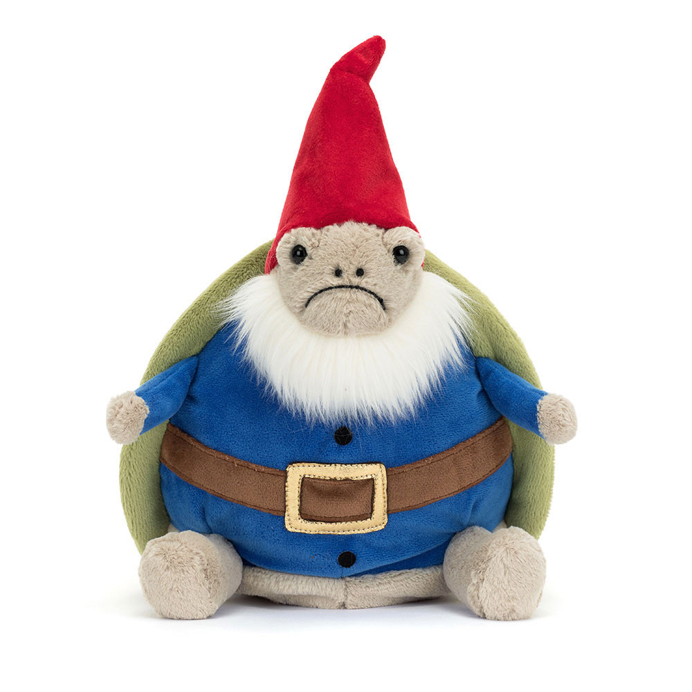 Peluche Jellycat Timmy la tortue Nain de Jardin - Timmy Turtle Garden Gnome TIM3TGN 28 cm