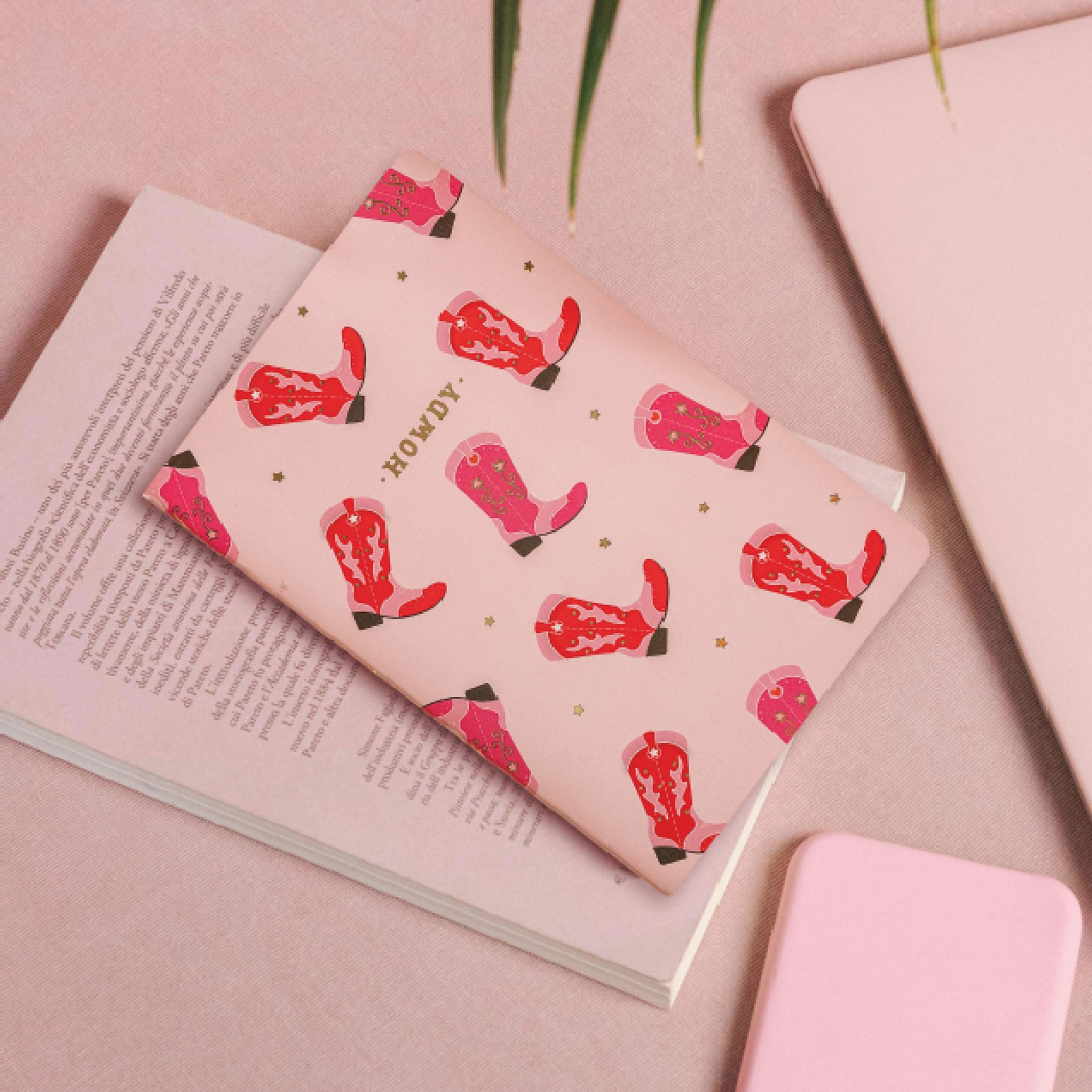 Cahier Santiag Rose Dolly A5