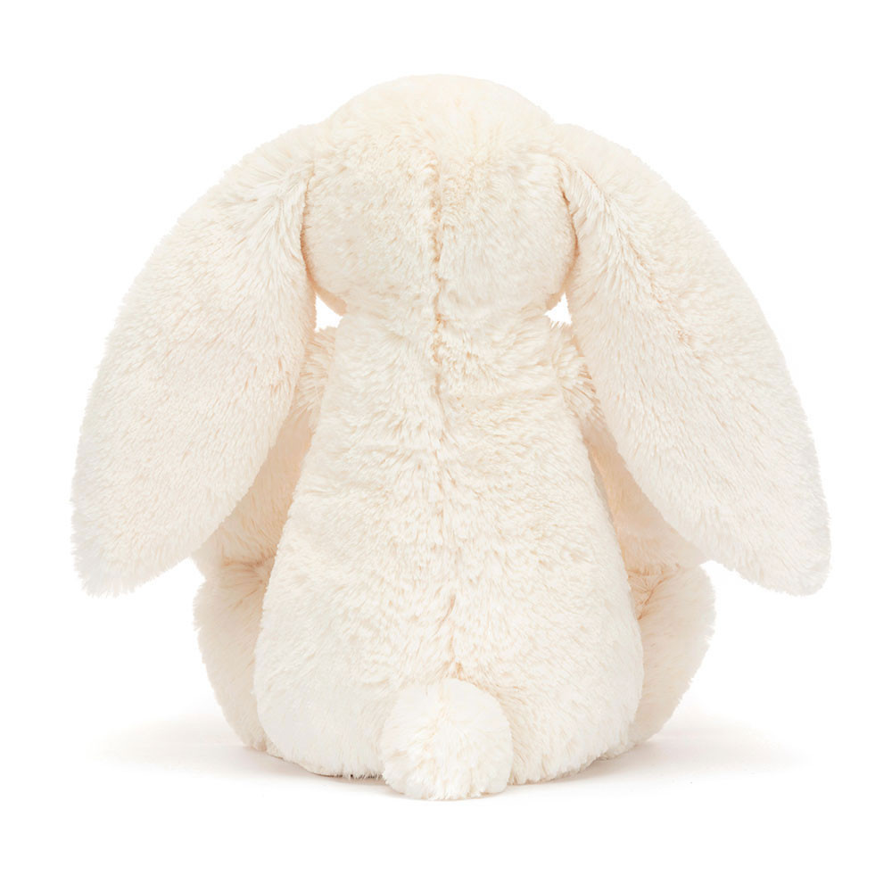 Peluche Jellycat Lapin Blanc Crème Liberty Fraise - Blossom Cream Bunny Berry - Medium BMP3MS 31cm