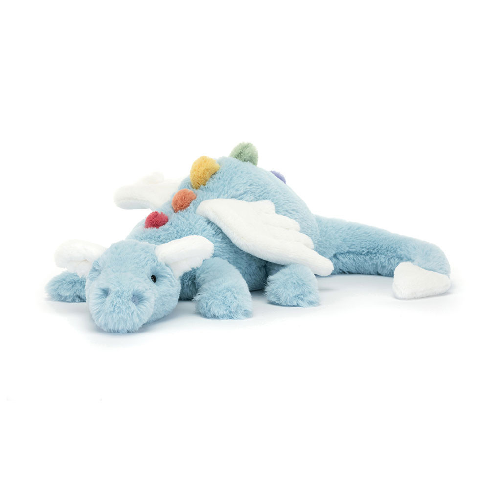 Peluche Jellycat Dragon Arc en ciel Sky - Sky Dragon Large - SKY2DD 50cm