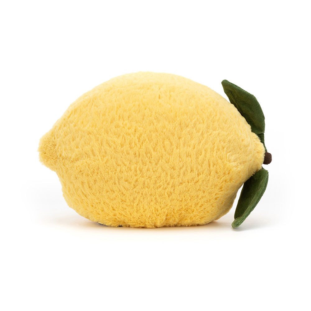 Peluche Jellycat Citron Jaune - Amuseables Amuseables Lemon A2L 20cm