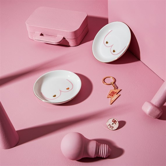 Vide Poche Seins porcelaine - Boobies