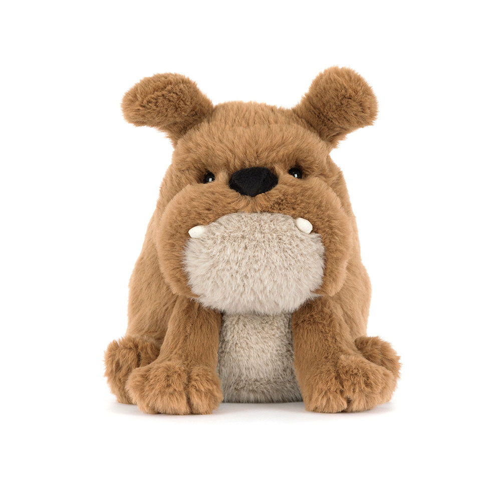 Peluche Jellycat Derreck le Bouledogue - Derreck Dog - GRU3DG - 23 cm