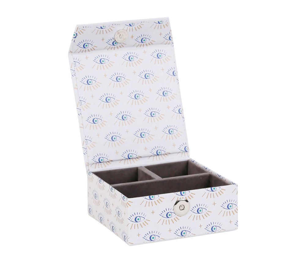 Boite à bijoux de voyage Œil Protecteur - 10 cm