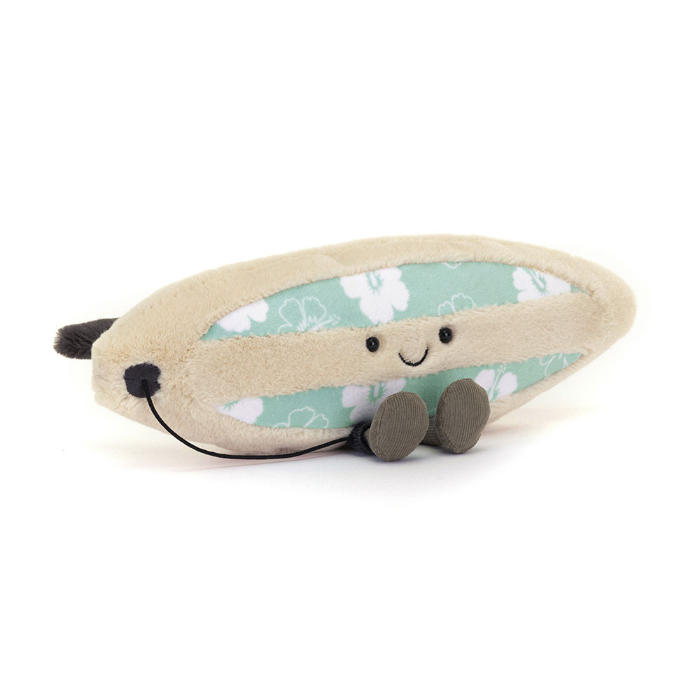 Peluche Jellycat Planche de Surf Hawaïenne - Amuseables Sports Surfboard - AS2SF 27cm