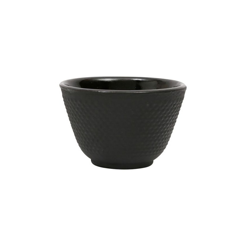 Tasse en Fonte Picot - Noir 12 cl