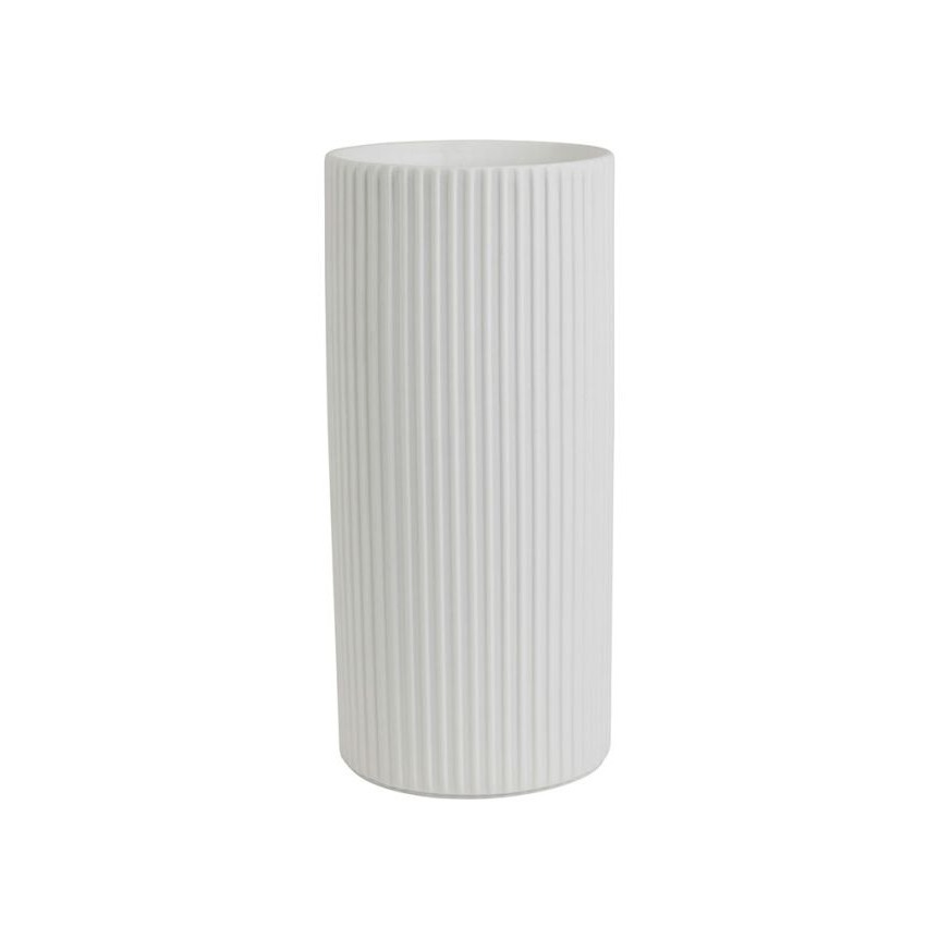 Lampe Cylindre Penne - Blanc 24 cm