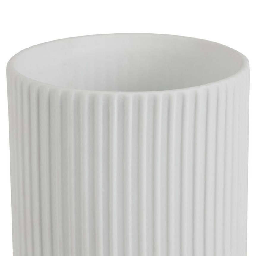 Lampe Cylindre Penne - Blanc 24 cm