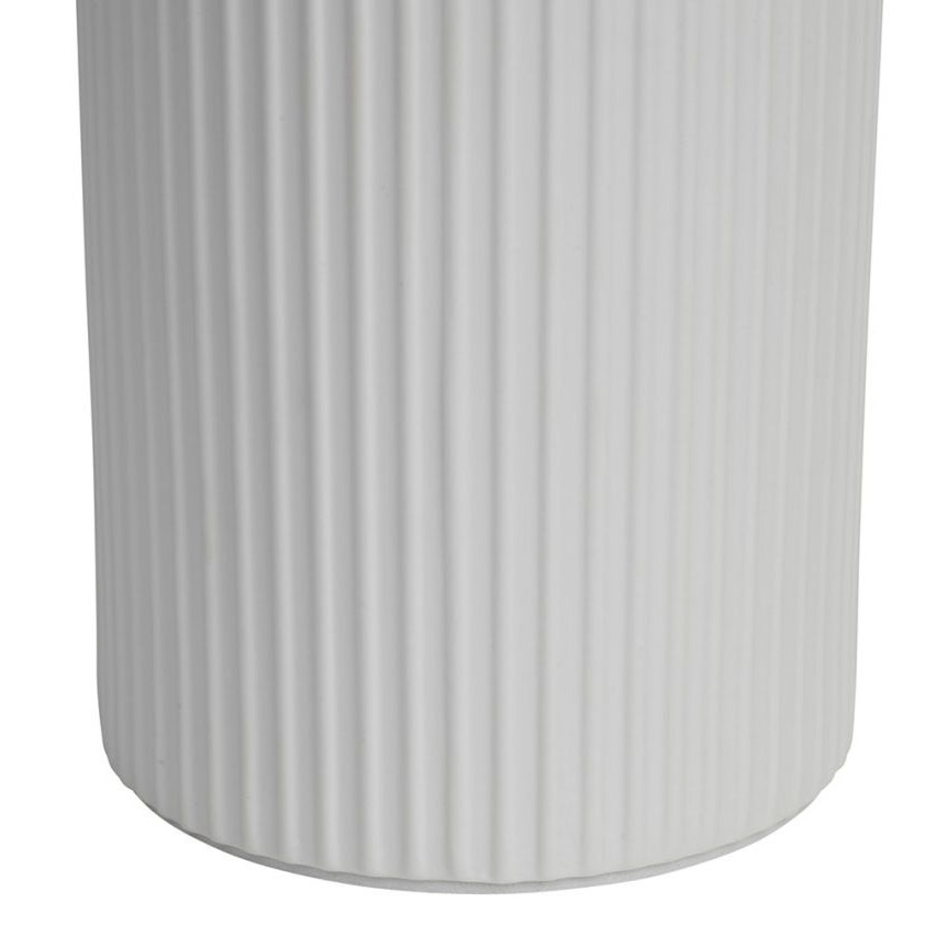 Lampe Cylindre Penne - Blanc 24 cm