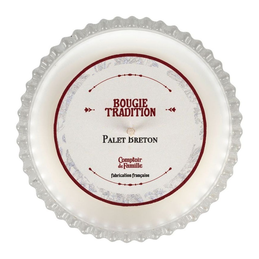 Bougie décorative parfumée Palet Breton