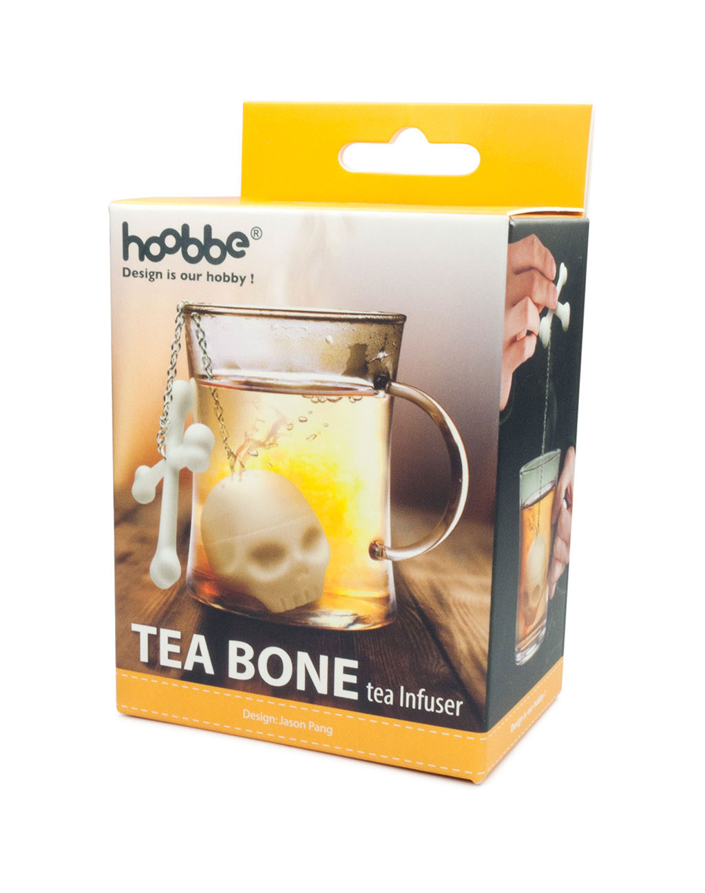Infuseur a The Tete de mort silicone