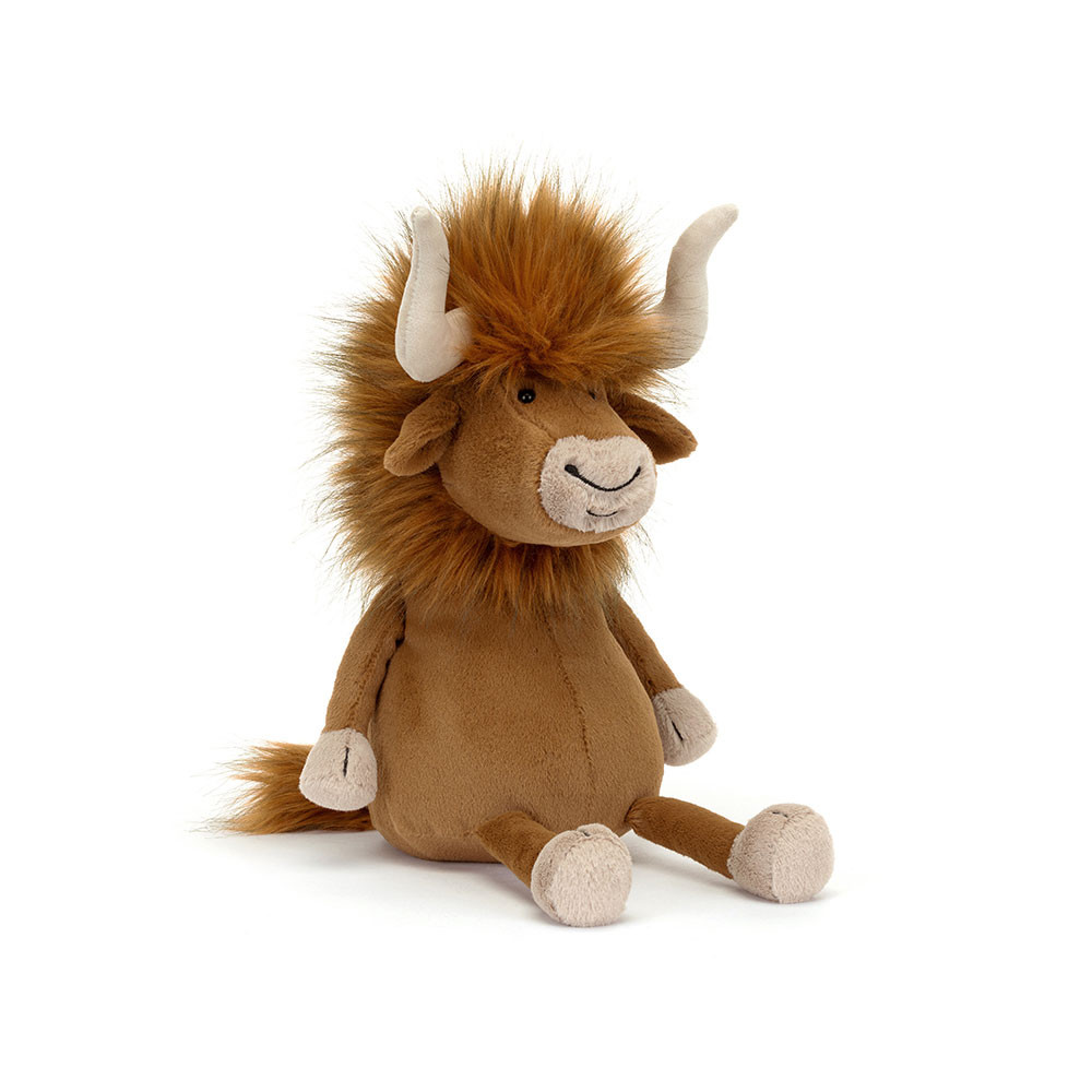 Peluche Jellycat Ramone le Taureau - Ramone Bull - RAM4BL 33cm