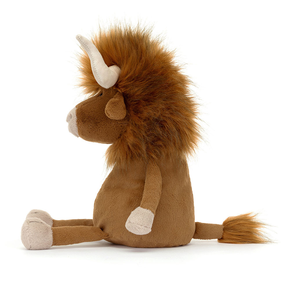 Peluche Jellycat Ramone le Taureau - Ramone Bull - RAM4BL 33cm
