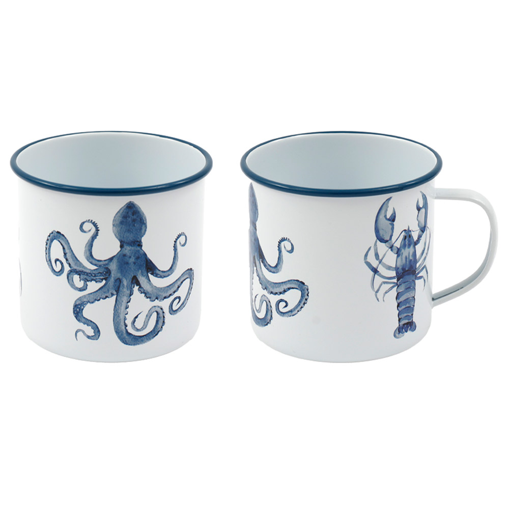 Tasse en métal - Bord de mer
