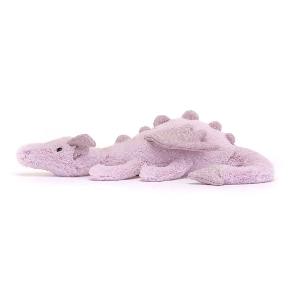 Peluche Jellycat Dragon Violet Lavande - Lavender Dragon Little - LAV6DDL 30cm