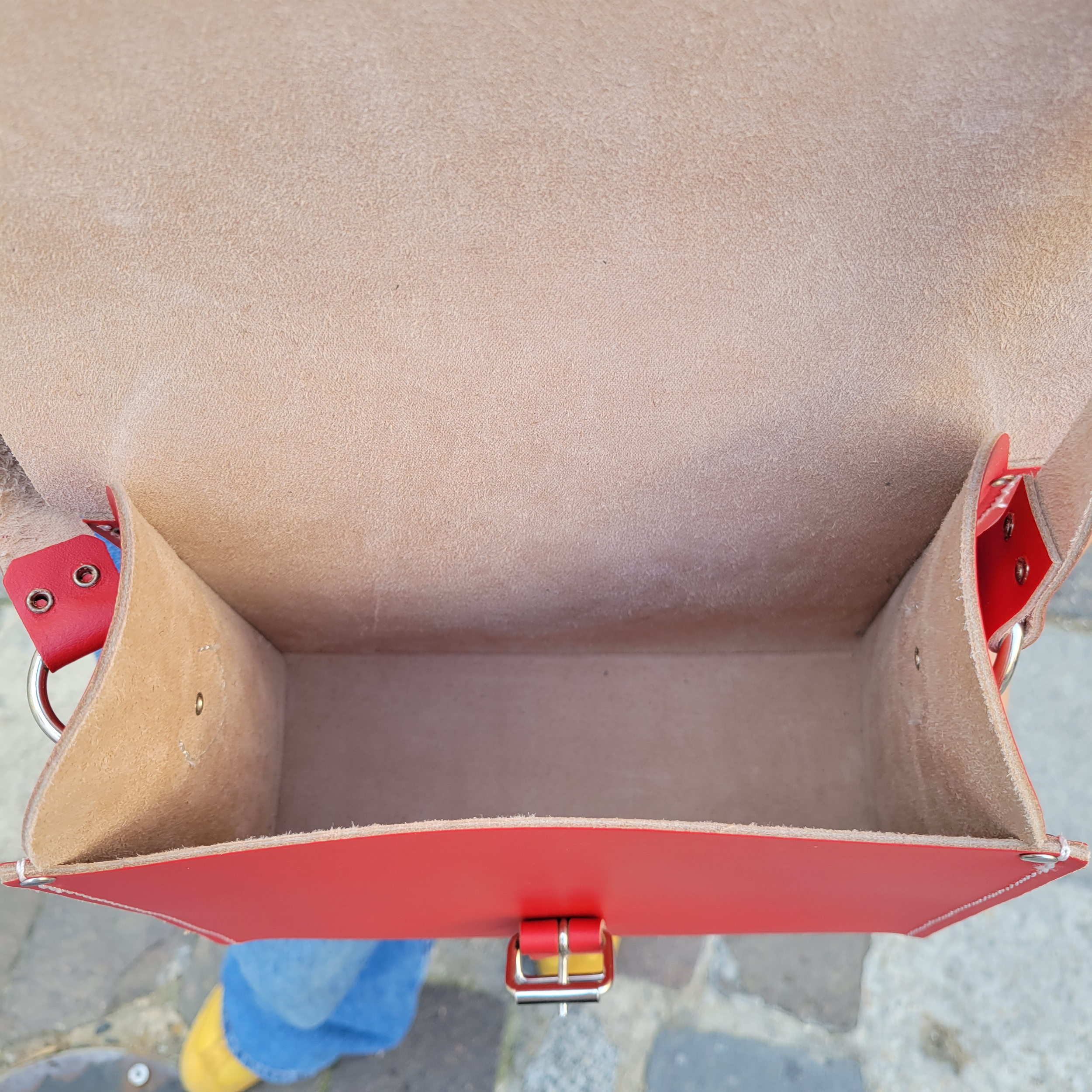 Sacoche En Cuir Vintage 25x12x18,5 Cm – Bandoulière Souple