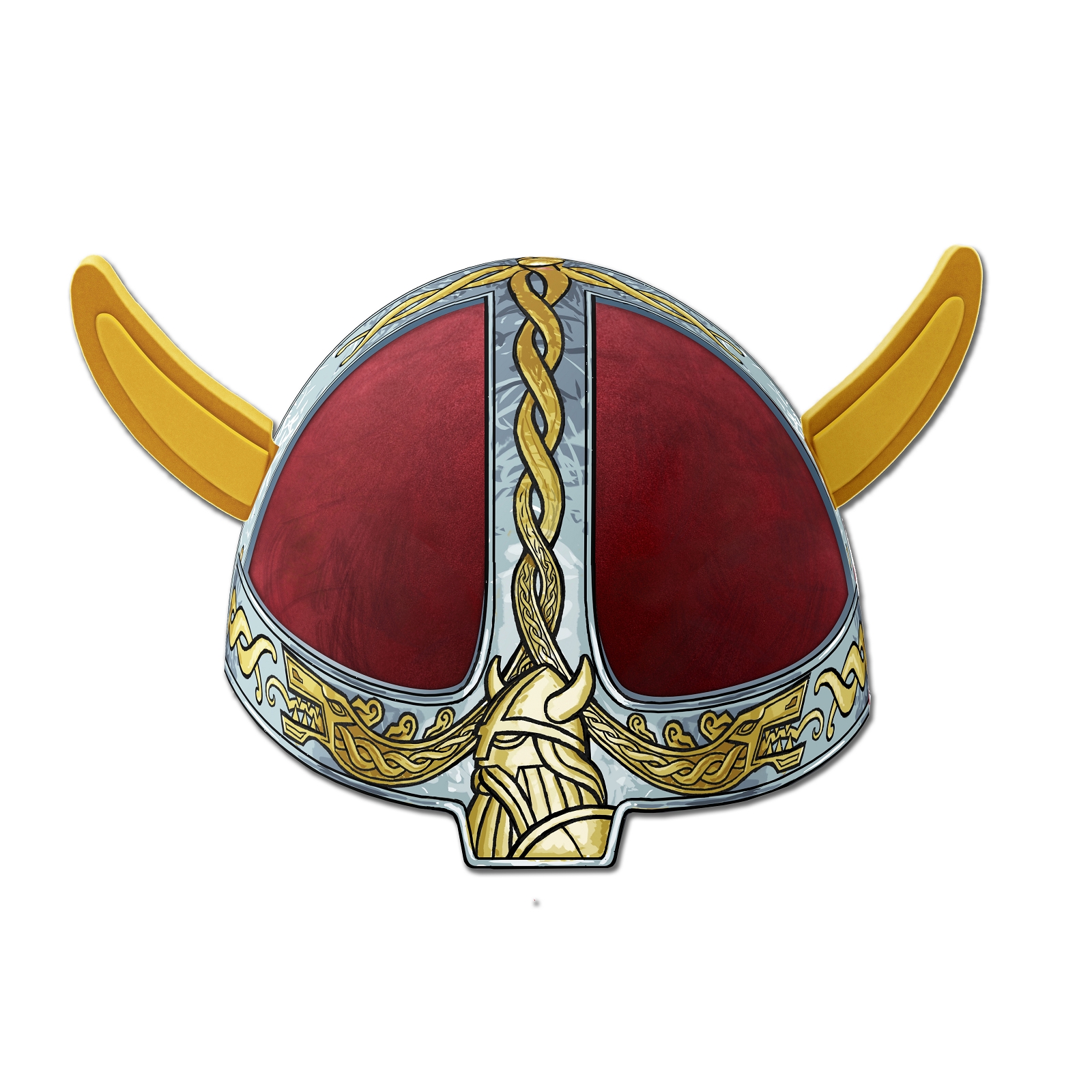 Accessoire costume enfant - Casque Viking en mousse