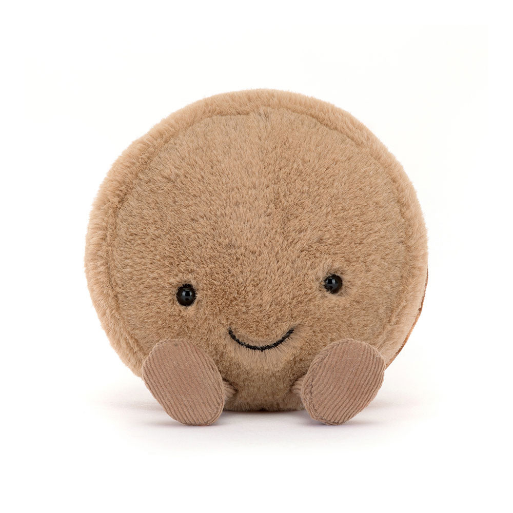 Peluche Jellycat Mona le Macaron au Chocolat - Amuseables Mona Macaron - A6MACC 12cm