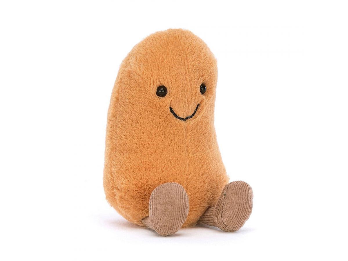 Peluche Jellycat Haricot - Amuseables Bean - A6BNN 12 cm