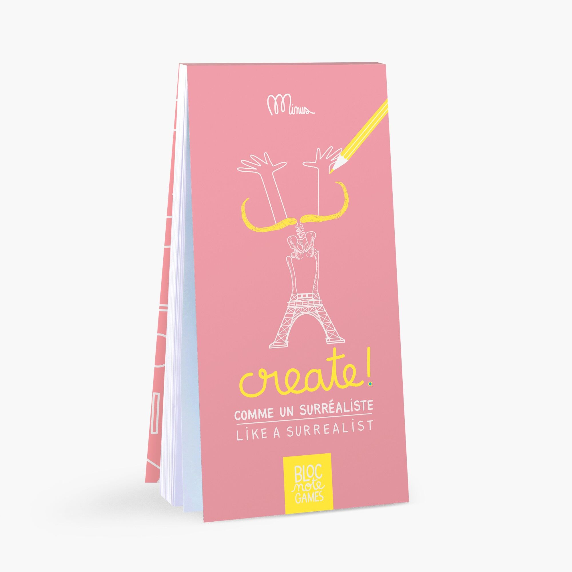 Cahier de dessin Create comme un Surréaliste - Dès 6 ans