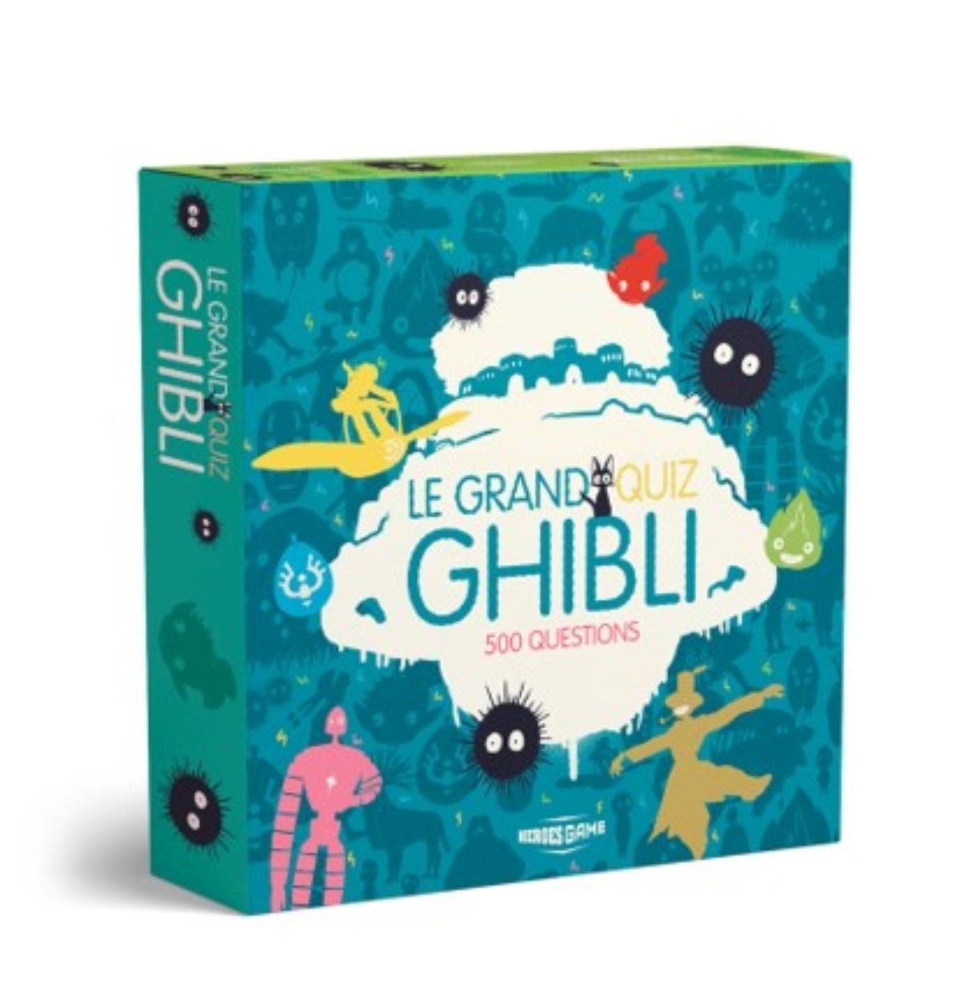 Le Grand Quiz Ghibli - Jeu de société pour fans du Studio Ghibli - Dès 12 ans