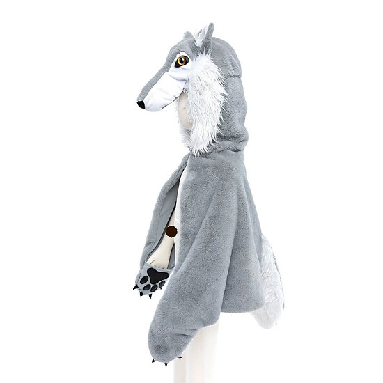 Déguisement enfant Cape de Loup - 4 et    6 ans