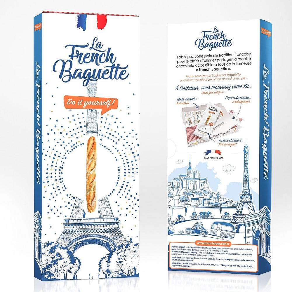 Kit de Fabrication dune véritable Baguette Française Traditionnelle french baguette