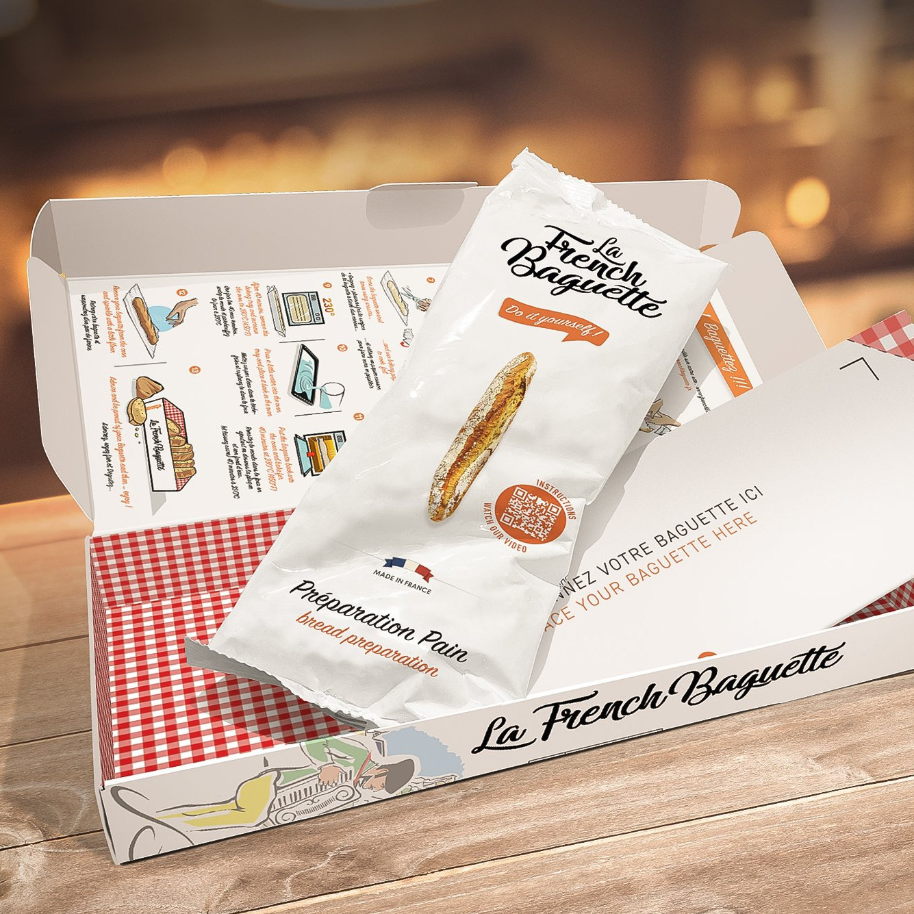 Kit de Fabrication Baguette Française Traditionnelle