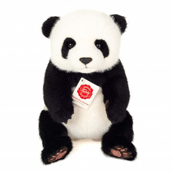 Peluche Panda assis Teddy Hermann 28 cm