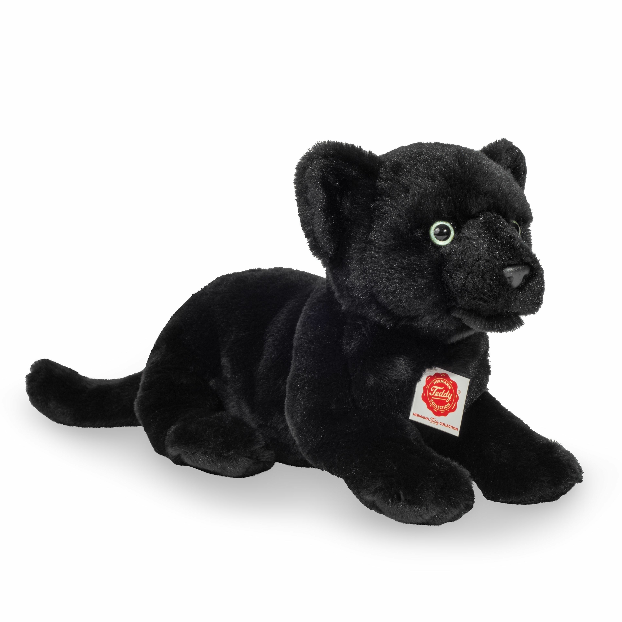 Peluche Bébé panthère allongé Teddy Hermann 30 cm