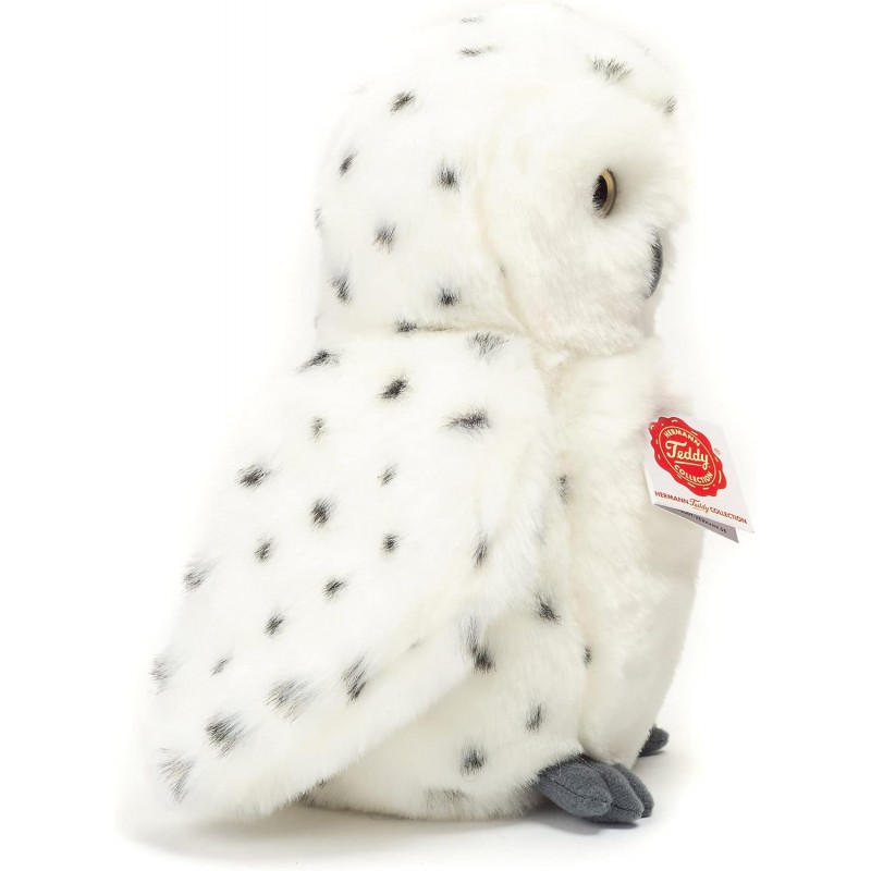 Peluche Chouette Harfang des neiges 21 cm - Teddy Hermann