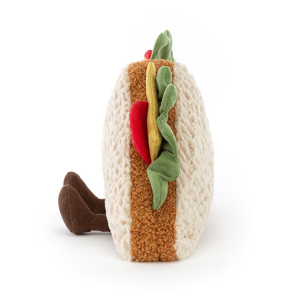 Peluche Jellycat Sandwich - Amuseable Sandwich - A2SAN 24 cm : A2SAN 2