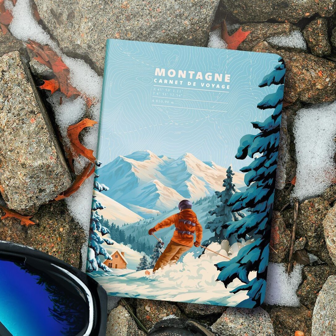 Carnet de Montagne en Hiver - Carnet de Voyages