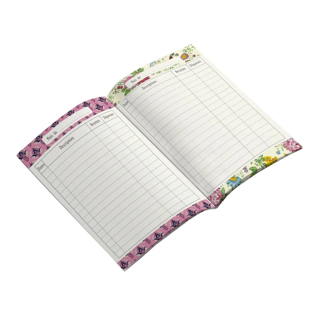 Cahier Mes Comptes - Gwenaëlle Trolez Créations