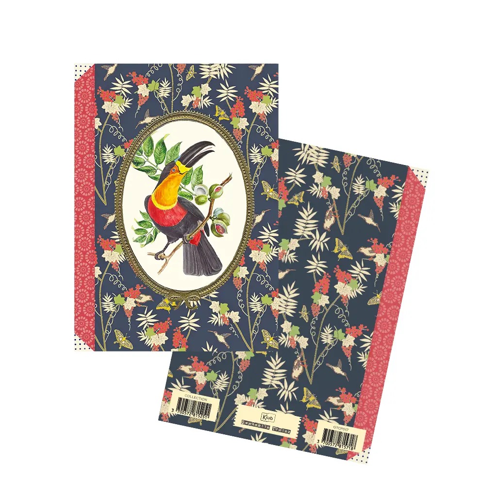 Carnet à Mots de Passe Toucan - Gwenaëlle Trolez Créations