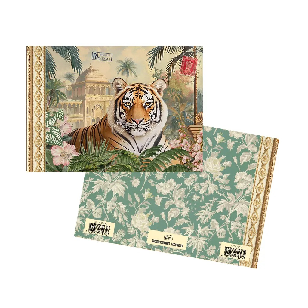 Mini Cahier Illustré Tigre - Gwenaëlle Trolez Créations