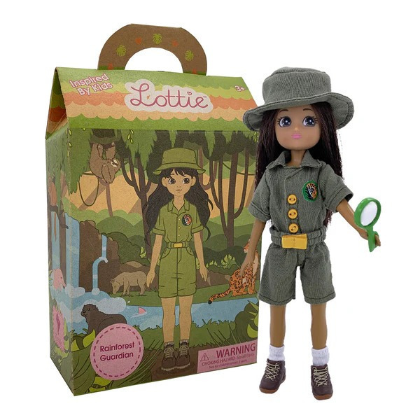 Poupée Lottie Gardienne de la forêt - Rainforest Guardian - Dès 3 ans