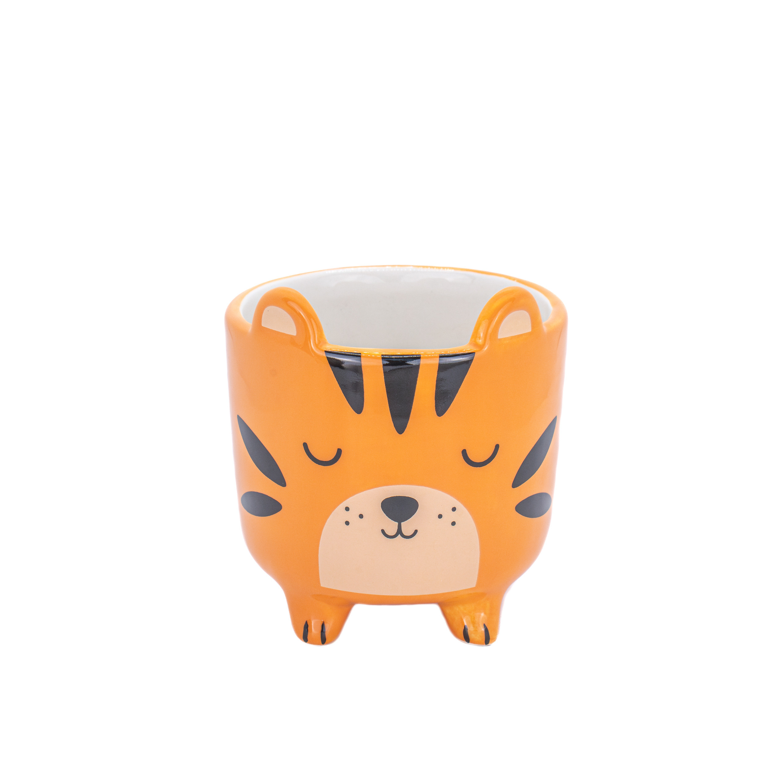 Petit cache pot sur pied Tigre
