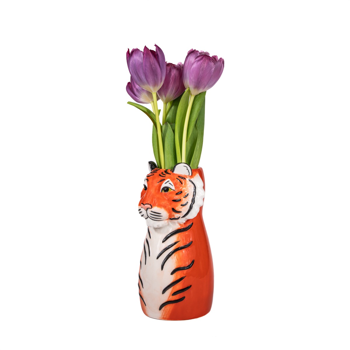 Vase Tigre Raja en céramique - 20 cm