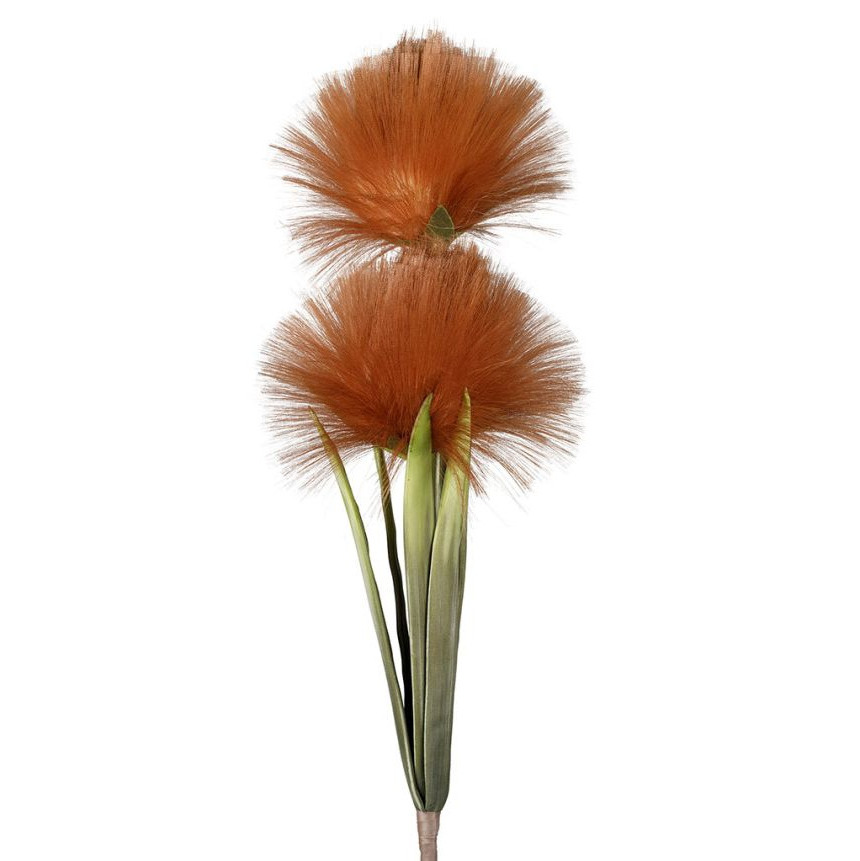 Fleurs artificielles pour Bouquet Luni rousse - 93cm