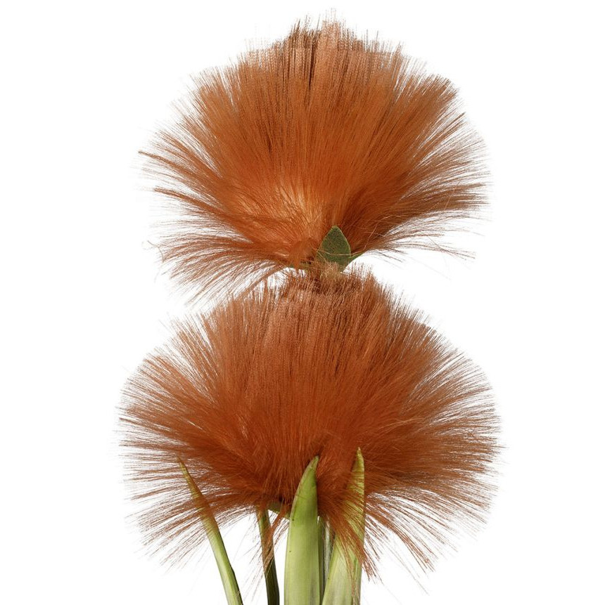 Fleurs artificielles pour Bouquet Luni rousse - 93cm