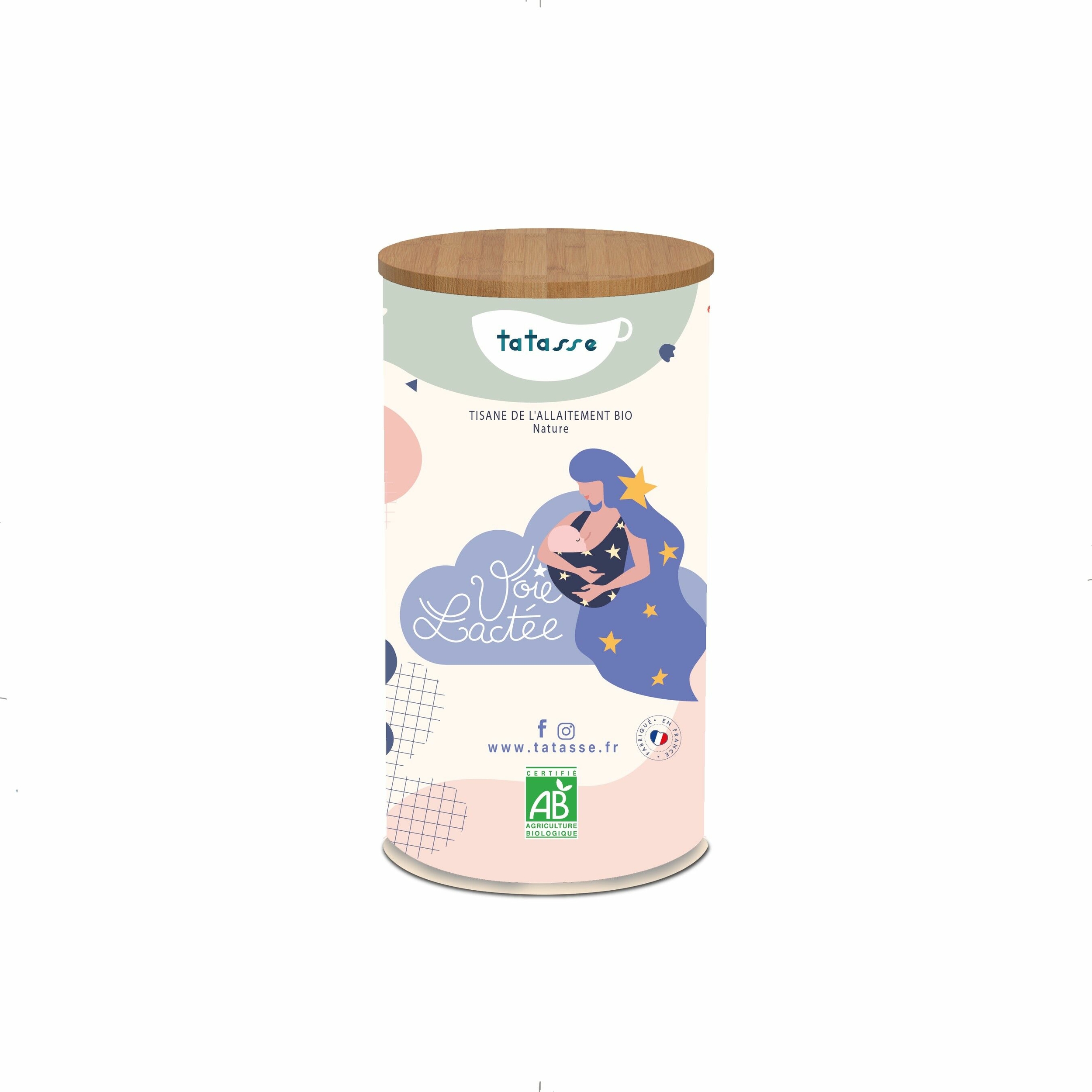 Tisane maternité bio - Voie Lactée - Allaitement - Boîte métal 100 g