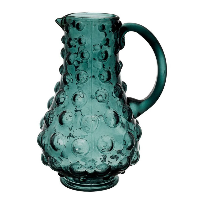 Pichet Pétille Émeraude en verre Relief Bulles 1,6L
