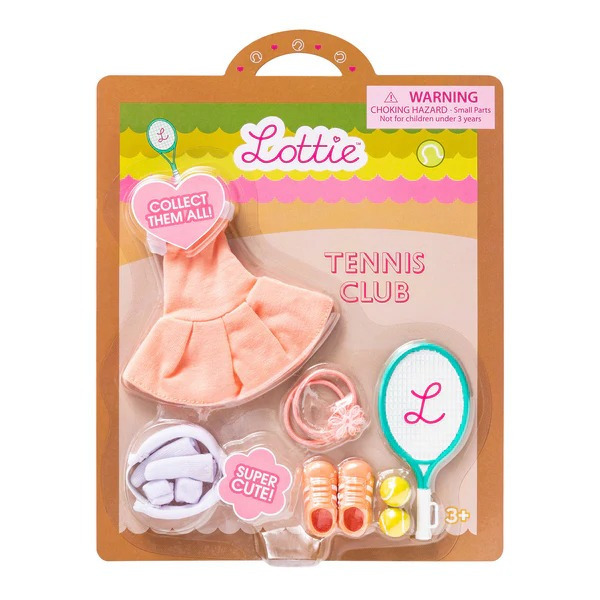 Tenue Tennis Club pour Poupée Lottie